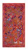 Hand-knotted rug, vintage Turkish rug 103x185 cm
