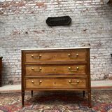Louis XVI style mahogany chest of drawers