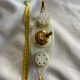 Serviteur sel poivre gondole en porcelaine