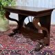 Louis Philippe console in teak from the 1950s - Indonesian craftsmanship.