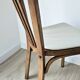 Set of 4 Baumann chairs model no. 153 – solid beech and faux leather – 1960s