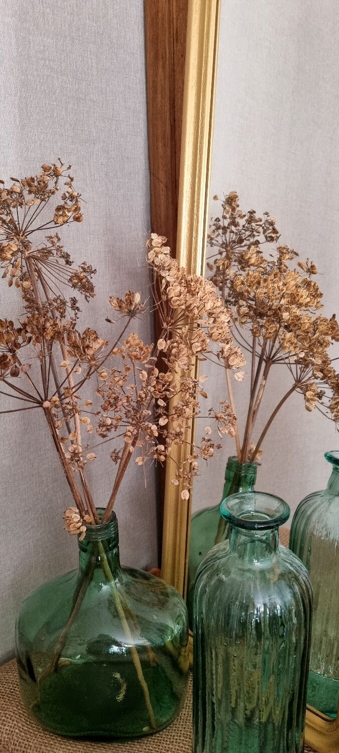 Vintage mirror gilded wood