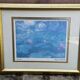 Tableau Claude Monet reproduction les Nymphéas 39x32cm