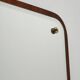 Swedish rectangular teak mirror "Sara" model