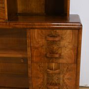Meuble Vitré Rurka en Ronce de Noyer, Art Déco – 1940
