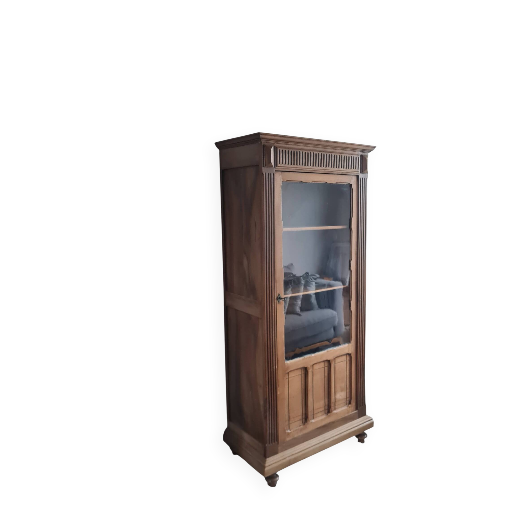 Glass-fronted Parisian wardrobe