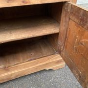 18th-century stripped buffet in solid walnut