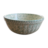 Plat moucheté vert XL