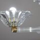 Extraordinary Art Deco Murano Glass and Bronze Chandelier by Barovier&Toso, 1950