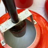 4 orange metal suspensions from the 70s.
