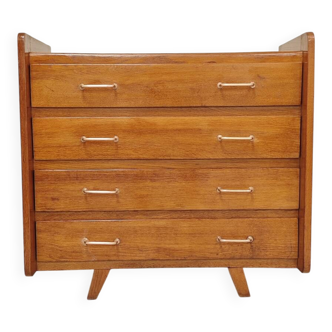 Commode vintage 4 tiroirs 1960