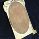 Gold metal mirror