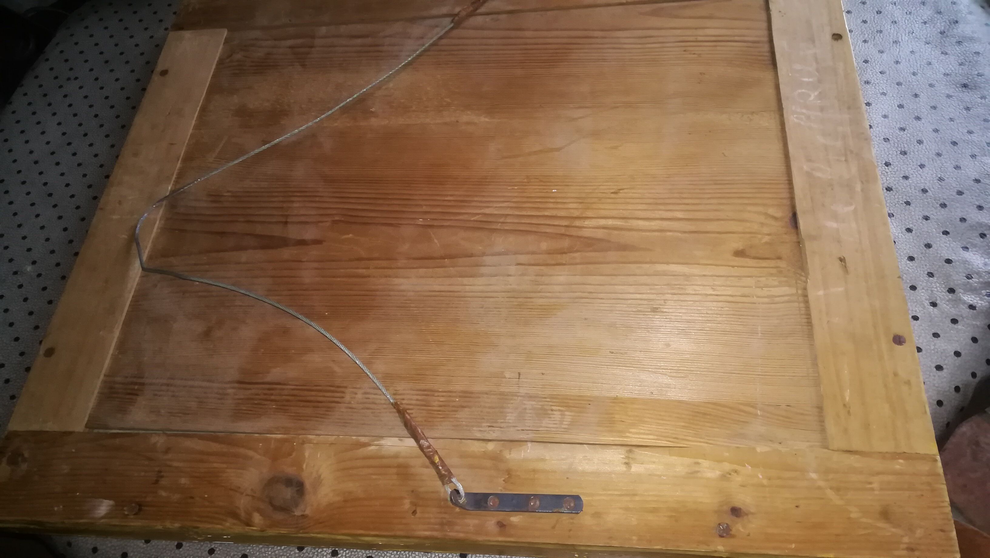 Mirror ancient gilded wood - 73x62cm