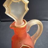 Enamelled carafe – In the style of FT Legras or Daum (E. Lachenal)