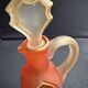 Enamelled carafe – In the style of FT Legras or Daum (E. Lachenal)