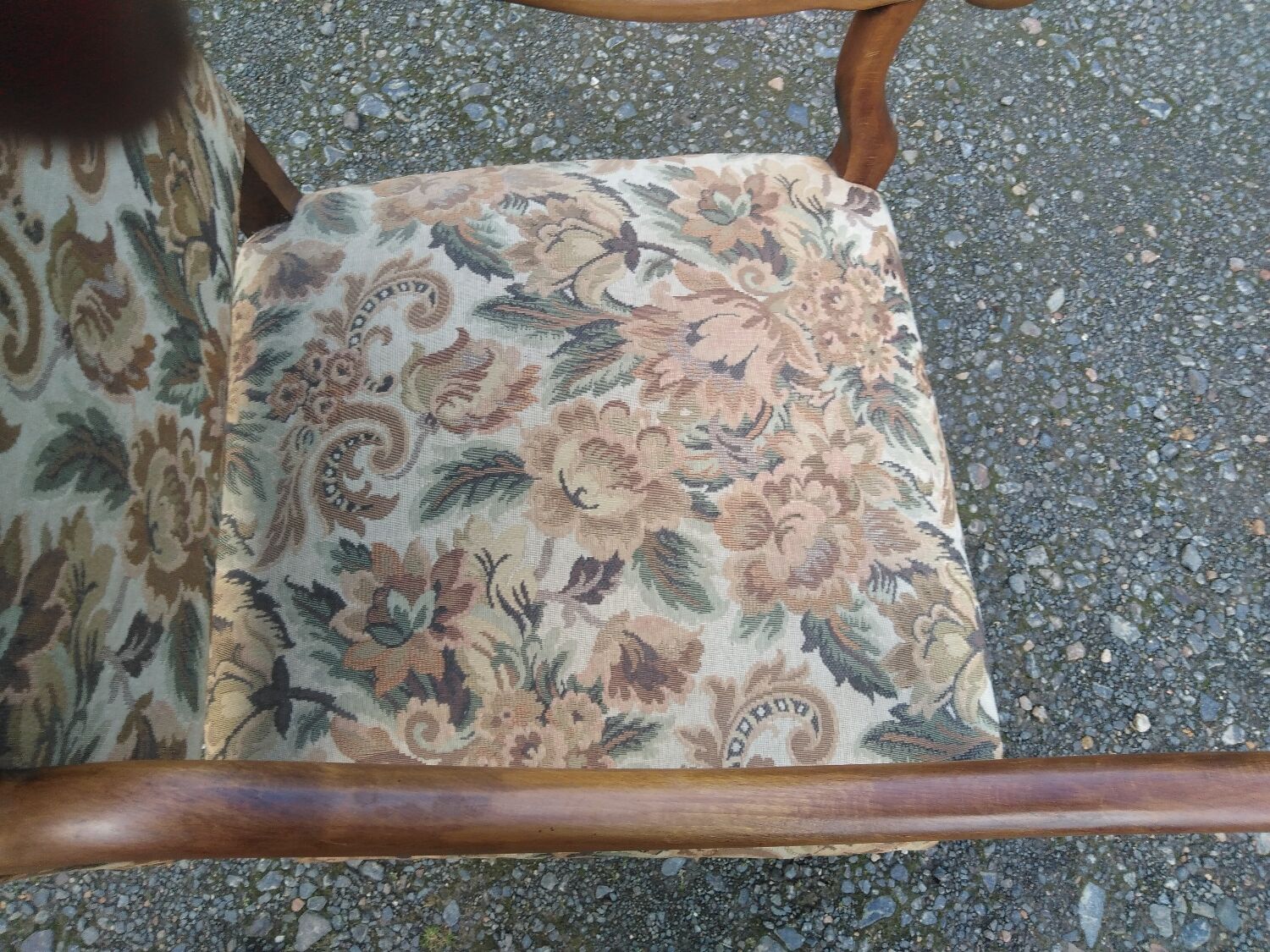 Louis XIII style armchair