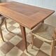 Table avec rallonge