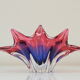 Art  Glass Bowl Designed by  Josef Hospodka for Chribska,1960's.