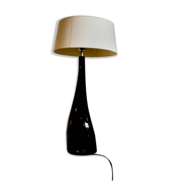 Grande lampe vintage en céramique pour drimmer 1970