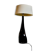 Large vintage ceramic lamp for drimmer 1970