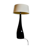 Large vintage ceramic lamp for drimmer 1970