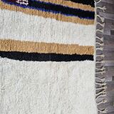 Tapis en laine pure fait main artisanale taille 200 x 300 cm