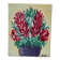 Still life bouquet of flowers painting on canvas signed Morent