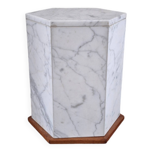 Table d'appoint / piédestal - marbre