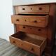 Oak chest of drawers