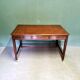 Classic english mahogany writing desk 20th century