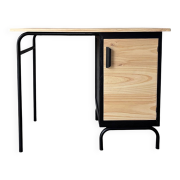 Bureau enfant noir et bois