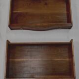 Dresser "Perruquière" in merisier, Louis XV style, early 20th