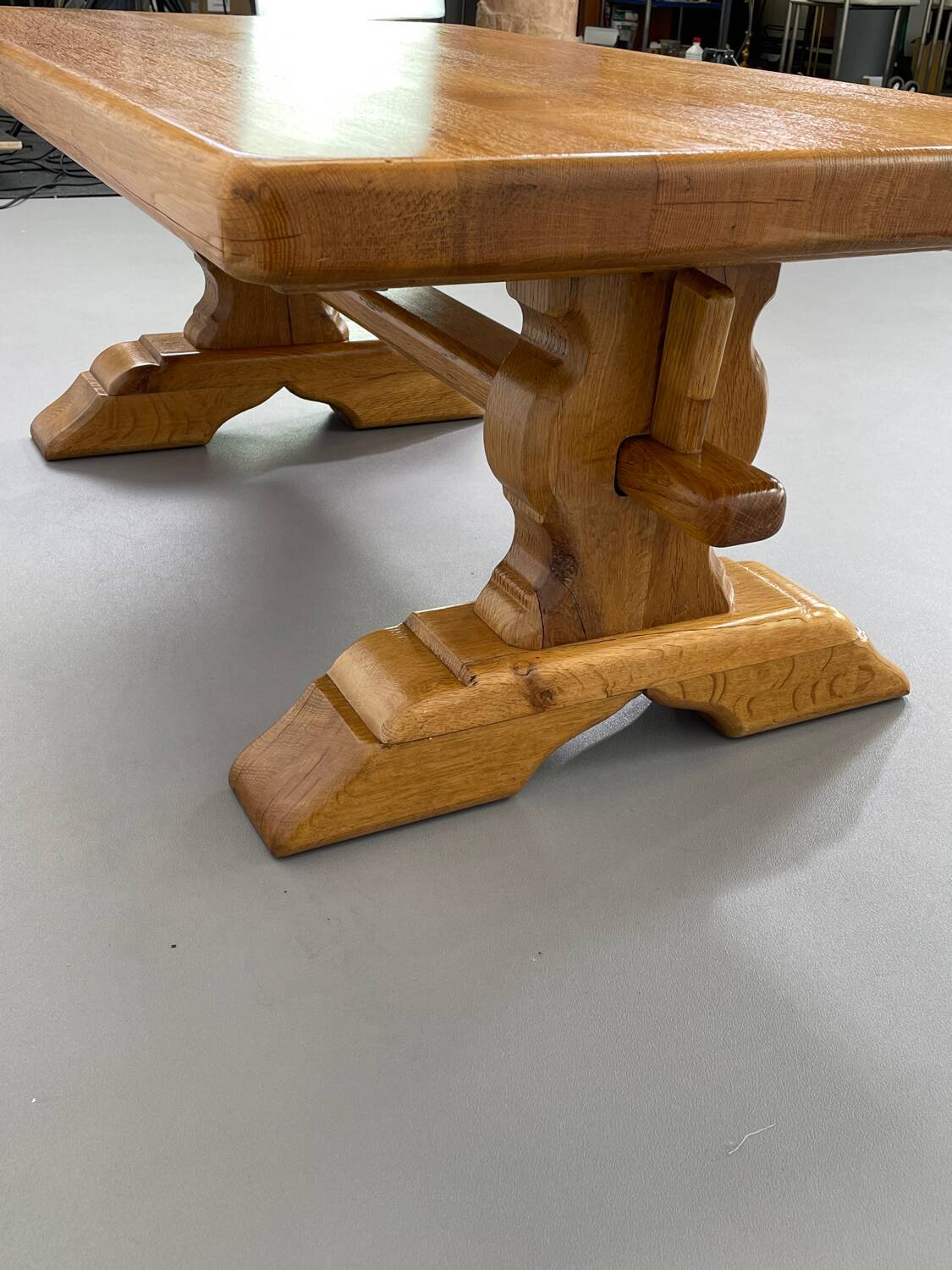 Vintage oak coffee table