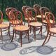 Série de x8 chaises bistrot style Thonet