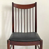 Set of 4 Scandinavian rosewood chairs Design Arne VODDER
