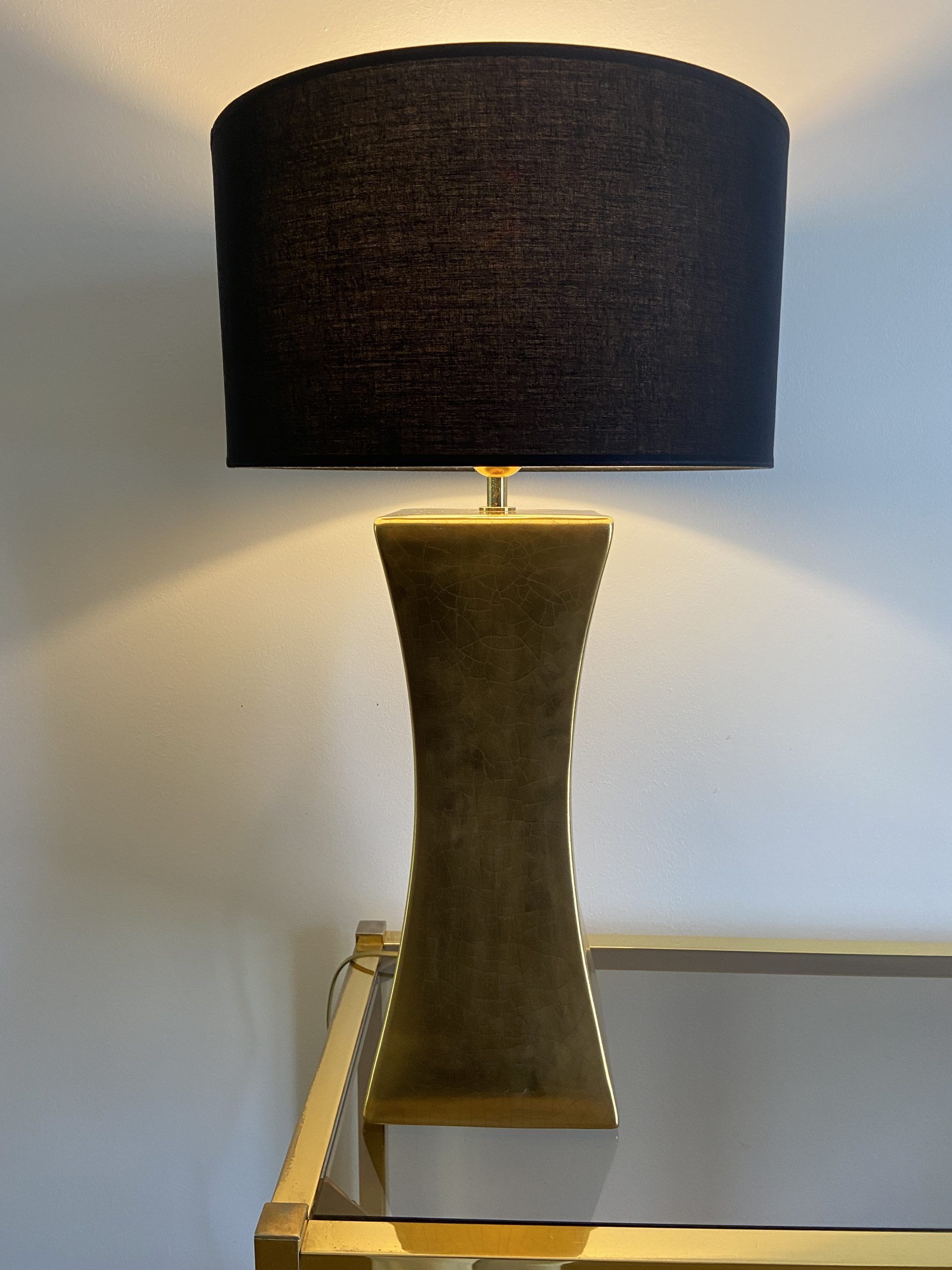 House lamp the dolphin model padira gold