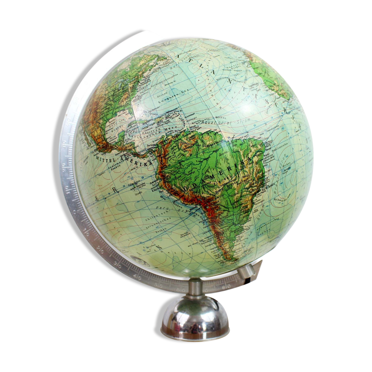 Globe  in glass