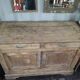 Solid wood sideboard furniture Aerogummed old