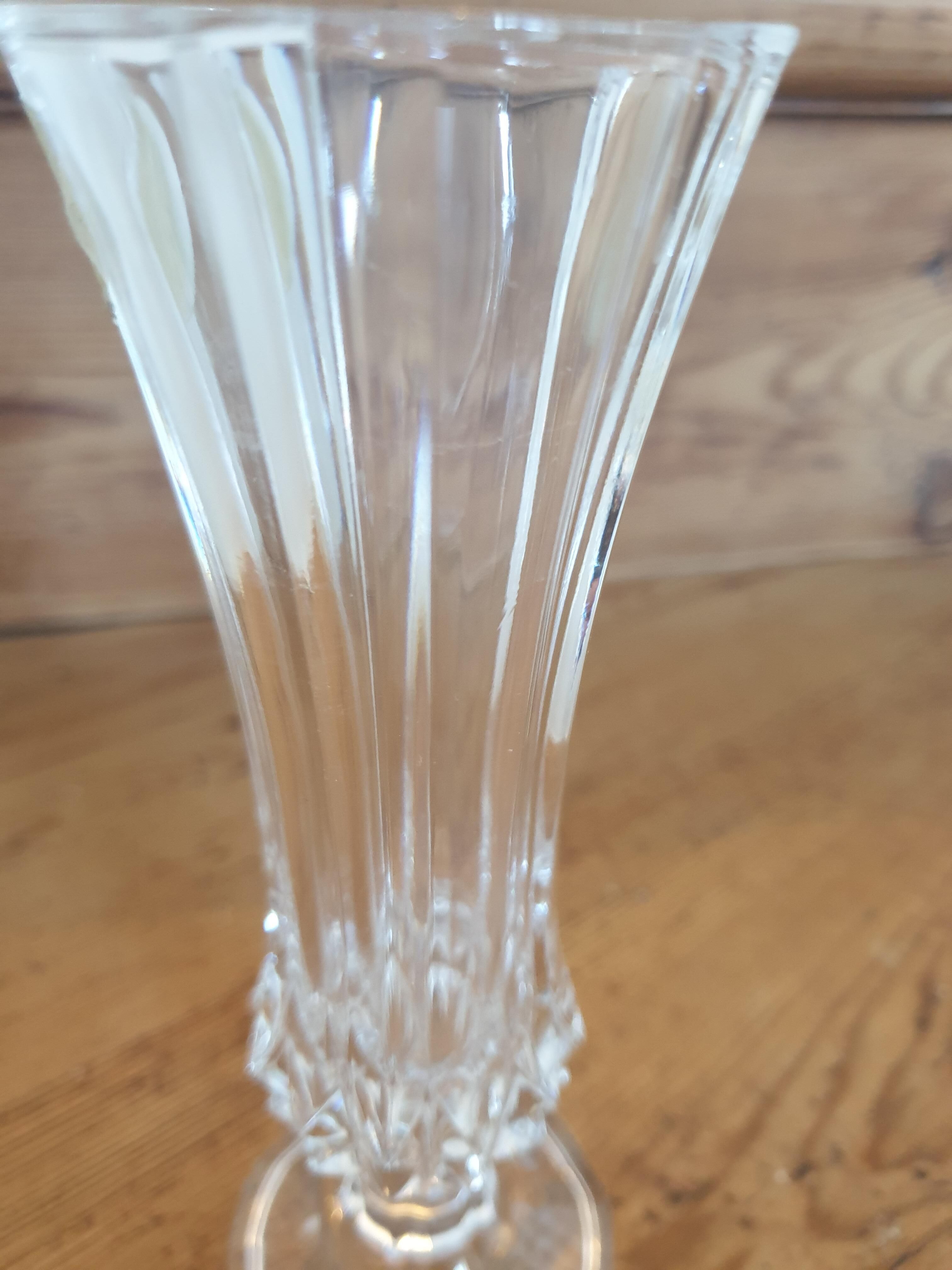 Crystal vase
