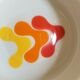Coffee tea porcelain of retro 70s paris