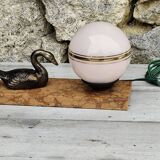 Art Deco Marble Swan Lamp