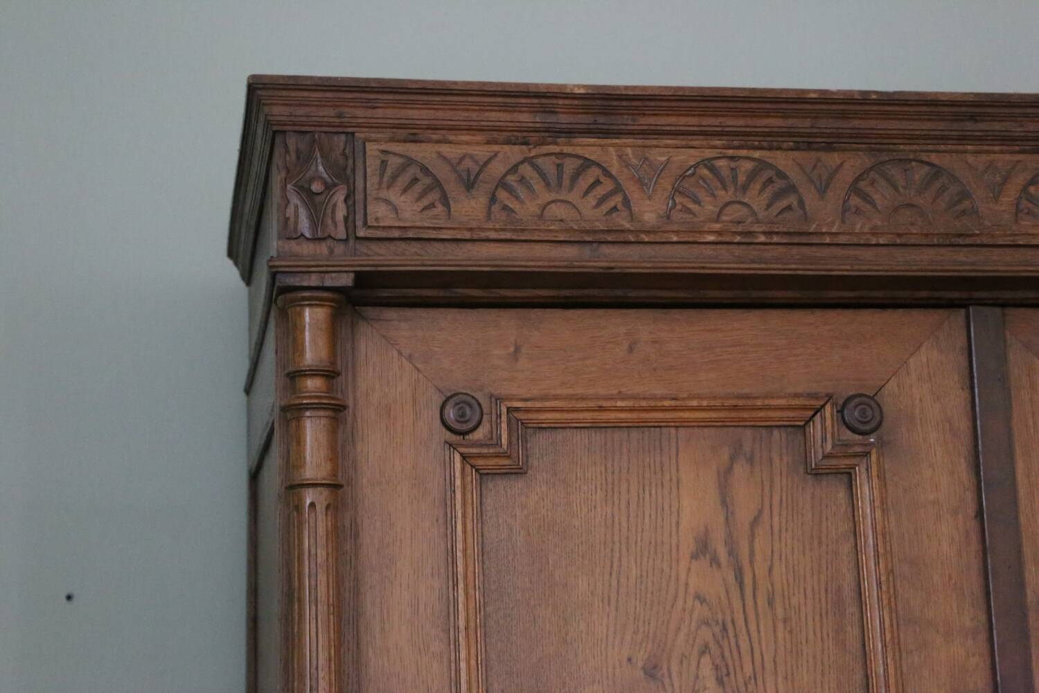 Large linen wardrobe