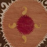 Hand-knotted rug, vintage Turkish rug 228x355 cm