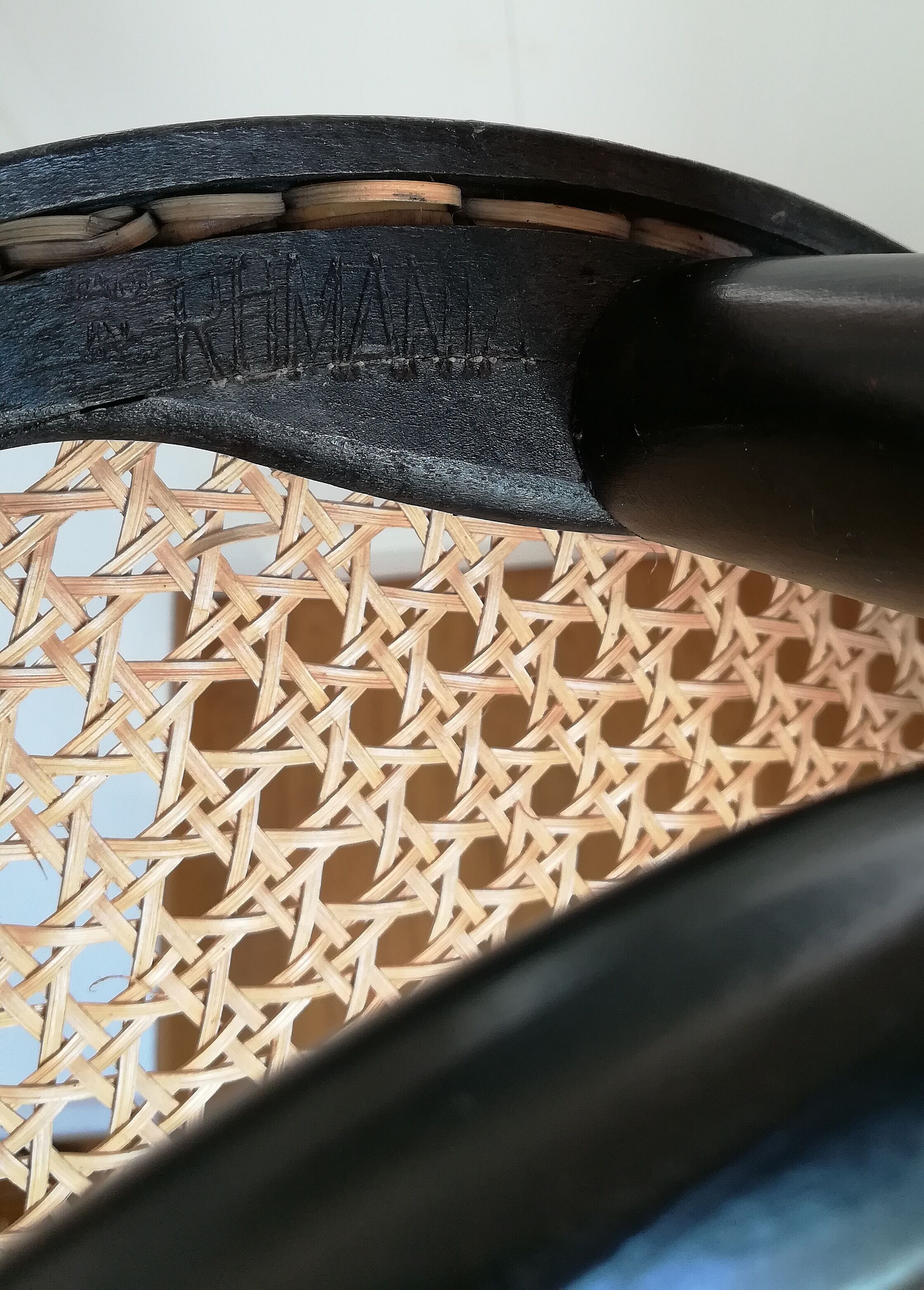 Black bistro seating cannage