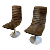 Paire de chaises Lübke