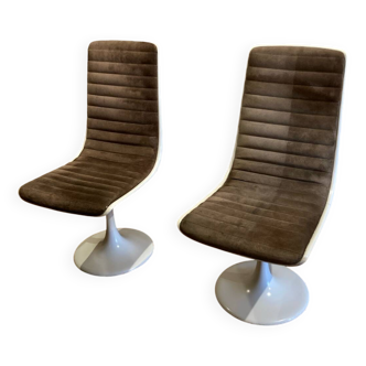 Paire de chaises Lübke