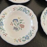 Villeroy & Boch - Series of 4 soup plates - Délia model