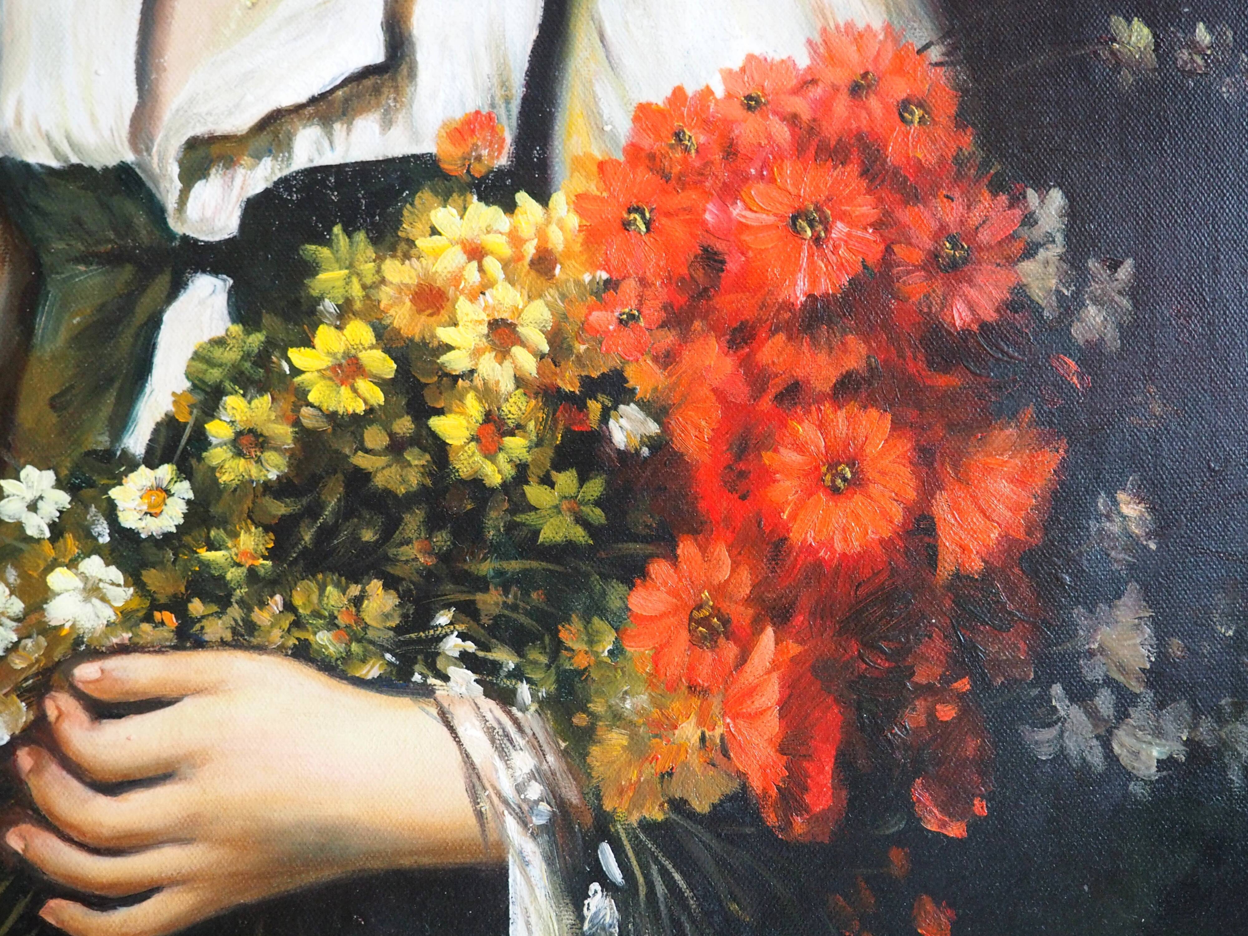 Robert Driscoll " Portrait of a young maiden in summertime"