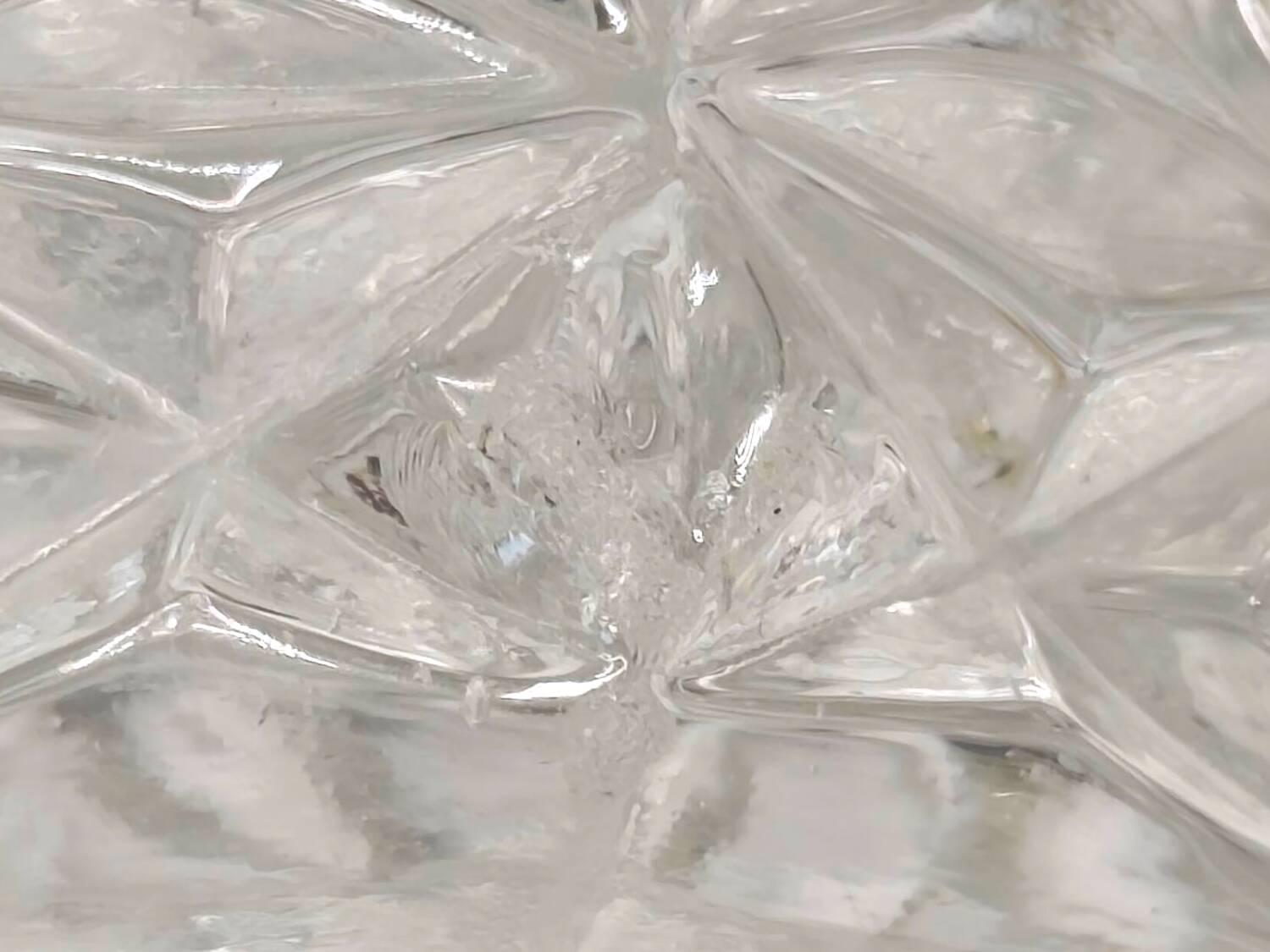 Vintage Molded Glass Vase - Exquisite Floral and Botanical Motifs