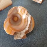 Set of marble ashtrays